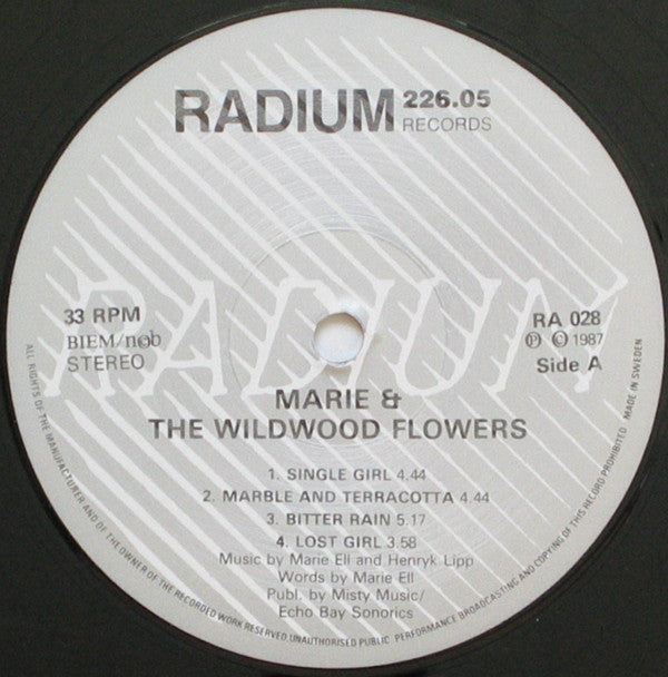 Marie & The Wildwood Flowers ~ Marie & The Wildwood Flowers (Vinyl) - Djungel & Jazz