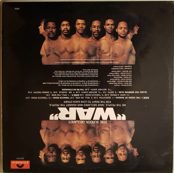 Eric Burdon & War ~ Eric Burdon Declares "War" (Vinyl) - Djungel & Jazz