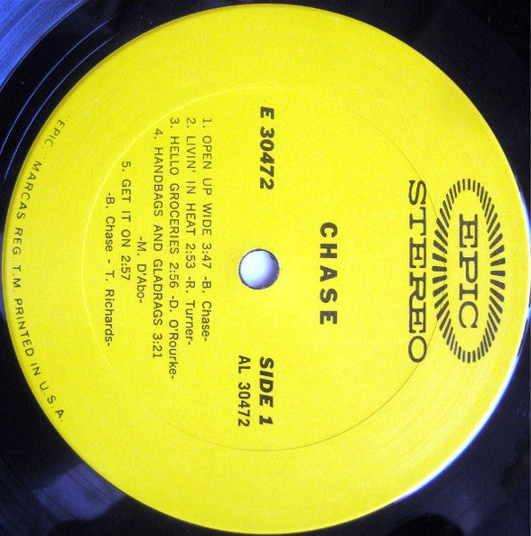 Chase ~ Chase (Vinyl) - Djungel & Jazz