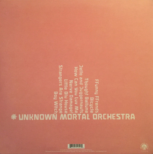 Unknown Mortal Orchestra ~ Unknown Mortal Orchestra (Vinyl) - Djungel & Jazz