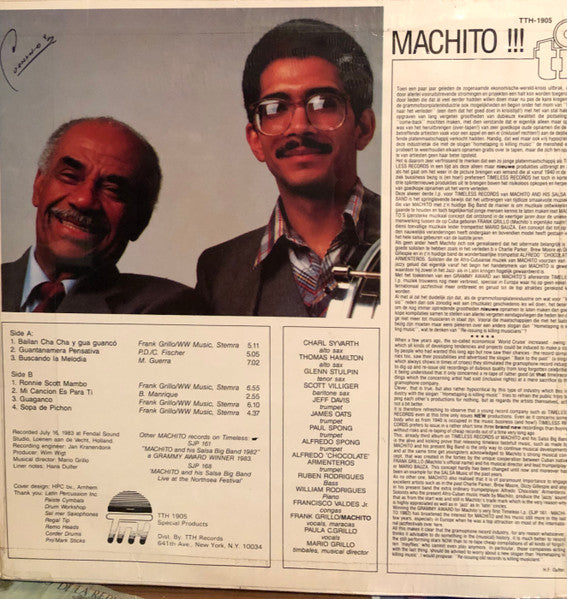 Machito : Machito And His Salsa Big Band (LP, Album)