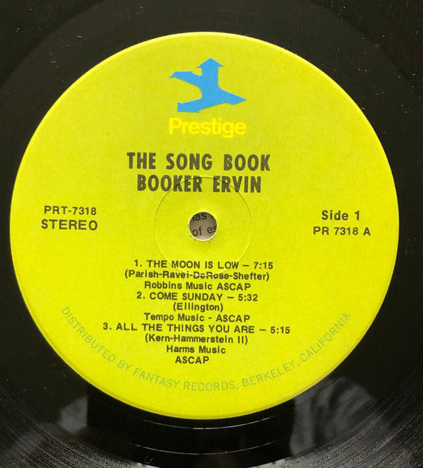 Booker Ervin ~ The Song Book (Vinyl) - Djungel & Jazz
