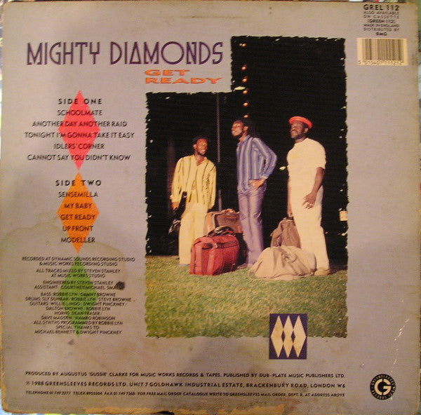 The Mighty Diamonds : Get Ready (LP, Album)
