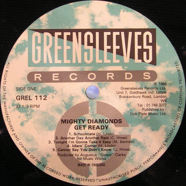 The Mighty Diamonds : Get Ready (LP, Album)