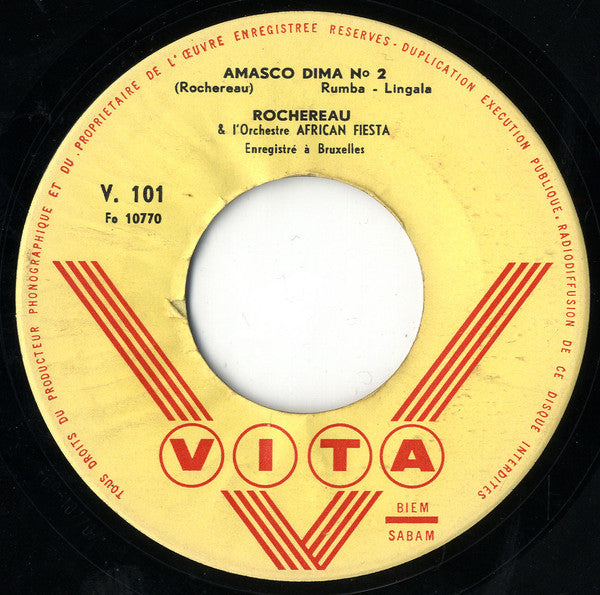 Tabu Ley Rochereau & Orchestre African Fiesta ~ Makila Eyina (Vinyl) - Djungel & Jazz