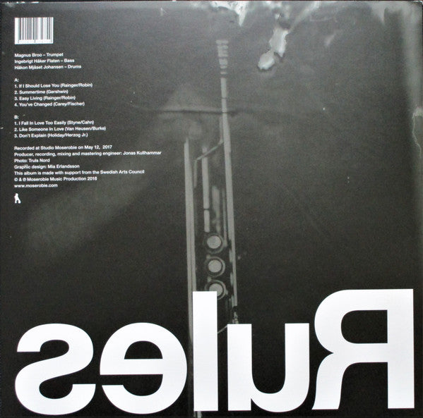 Magnus Broo Trio ~ Rules (Vinyl) - Djungel & Jazz