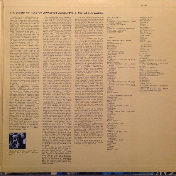 The Mothers ~ The Grand Wazoo (Vinyl) - Djungel & Jazz