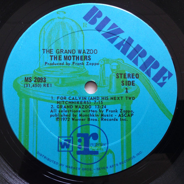 The Mothers ~ The Grand Wazoo (Vinyl) - Djungel & Jazz