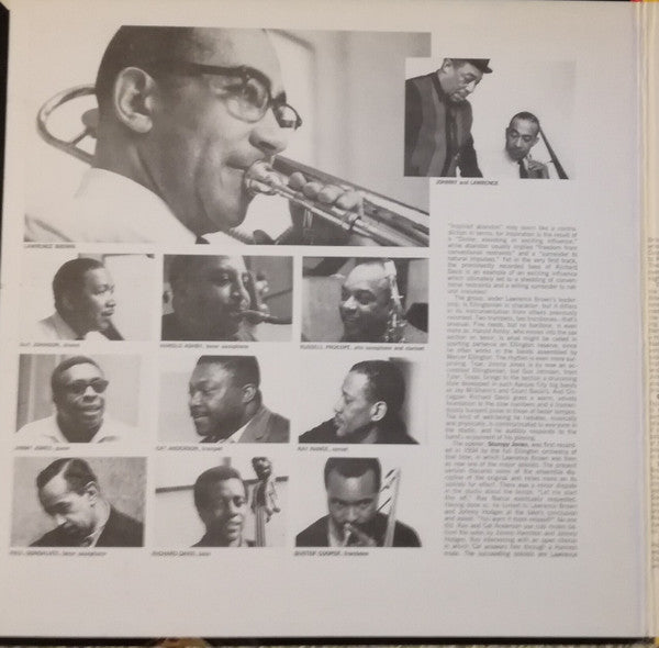 Lawrence Brown's All-Stars With Johnny Hodges ~ Inspired Abandon (Vinyl) - Djungel & Jazz