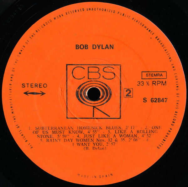 Bob Dylan ~ Greatest Hits (Vinyl) - Djungel & Jazz