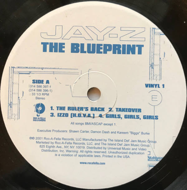 Jay-Z : The Blueprint (2xLP, Album, Gat)