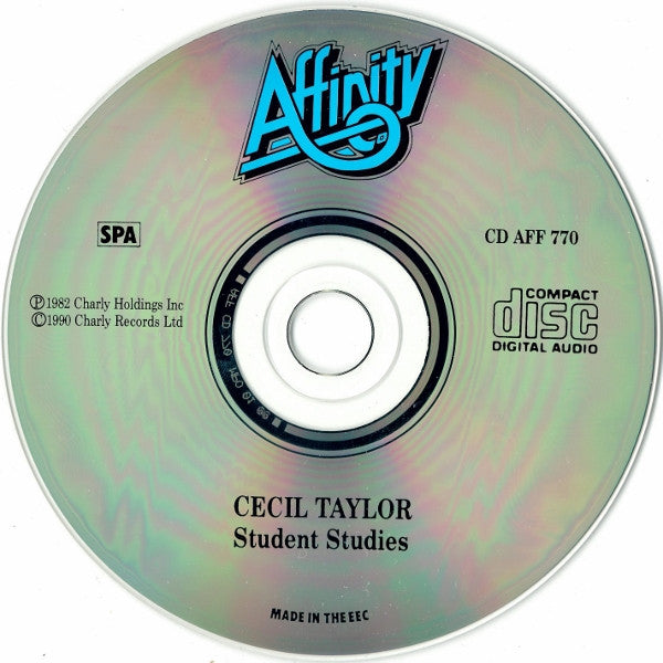 Cecil Taylor ~ Student Studies (Vinyl) - Djungel & Jazz