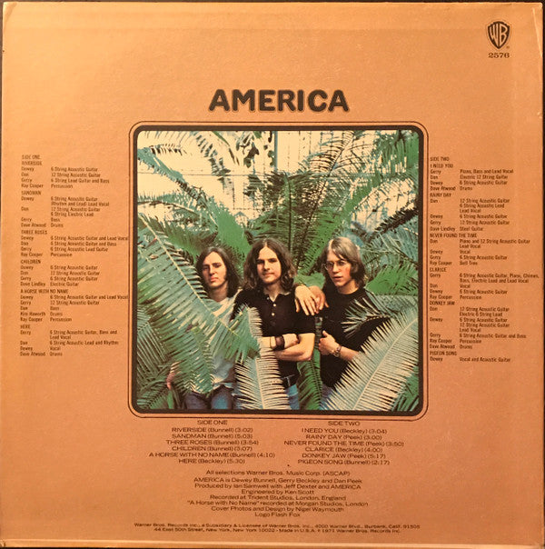 America ~ America (Vinyl) - Djungel & Jazz