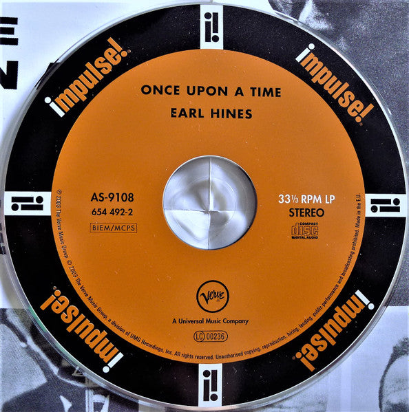 Earl Hines ~ Once Upon A Time (Vinyl) - Djungel & Jazz