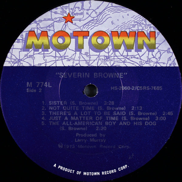 Severin Browne ~ Severin Browne (Vinyl) - Djungel & Jazz