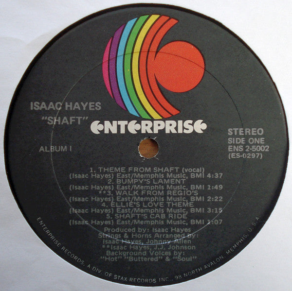 Isaac Hayes ~ Shaft - Music From The Soundtrack (Vinyl) - Djungel & Jazz