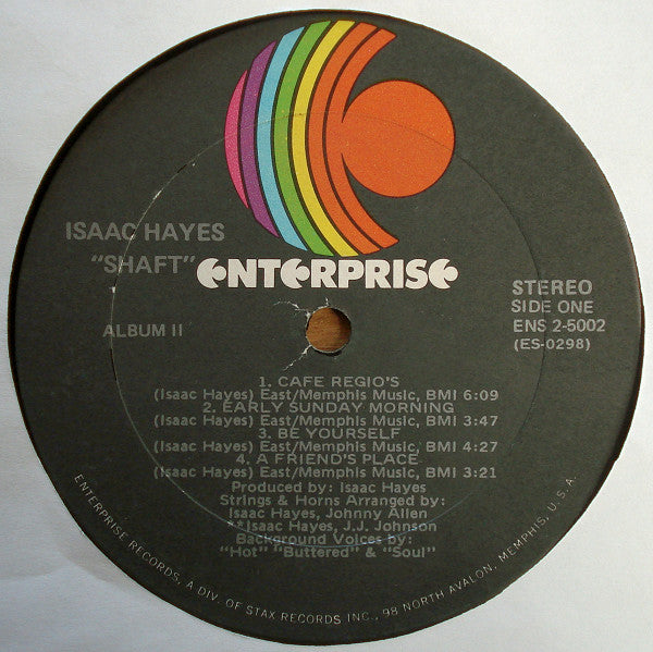 Isaac Hayes ~ Shaft - Music From The Soundtrack (Vinyl) - Djungel & Jazz