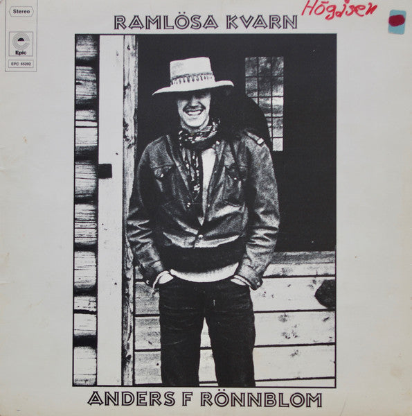 Anders F Rönnblom : Ramlösa Kvarn (LP, Album)