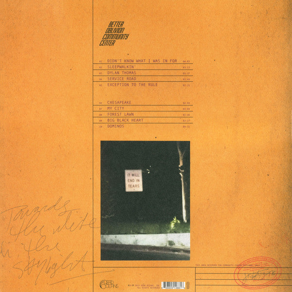 Better Oblivion Community Center ~ Better Oblivion Community Center (Vinyl) - Djungel & Jazz