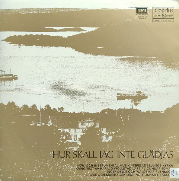 Ljungskile Folkhögskola, Gunnar Eriksson ~ Hur Skall Jag Inte Glädjas (Vinyl) - Djungel & Jazz