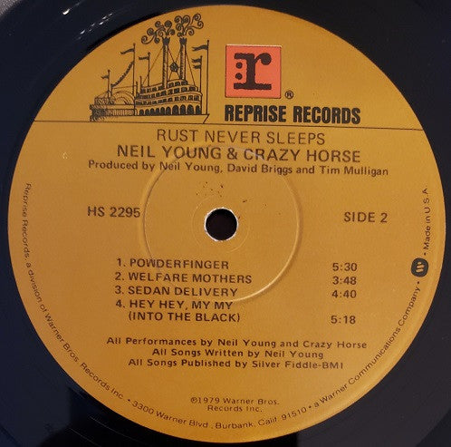 Neil Young & Crazy Horse ~ Rust Never Sleeps (Vinyl) - Djungel & Jazz