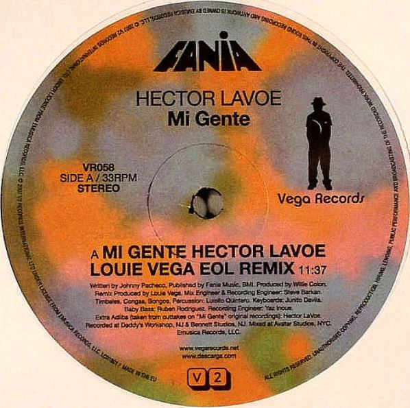 Hector Lavoe : Mi Gente (12")