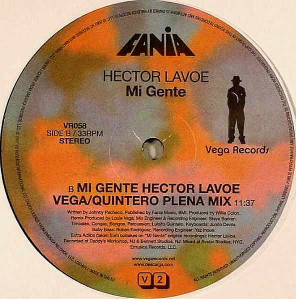 Hector Lavoe : Mi Gente (12")