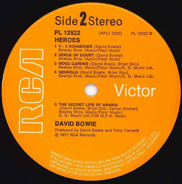 David Bowie ~ "Heroes" (Vinyl) - Djungel & Jazz