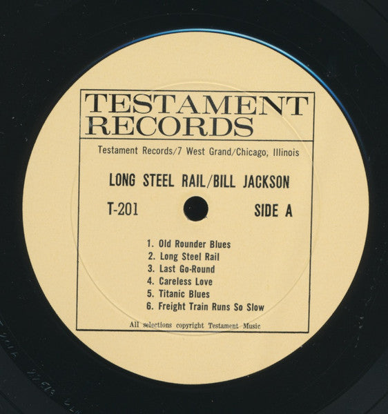 Bill Jackson ~ Long Steel Rail (Vinyl) - Djungel & Jazz