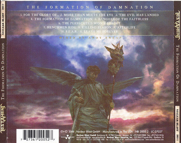 Testament ~ The Formation Of Damnation (Vinyl) - Djungel & Jazz