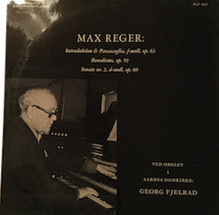 Georg Fjelrad ~ Max Reger (Vinyl) - Djungel & Jazz