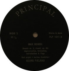 Georg Fjelrad ~ Max Reger (Vinyl) - Djungel & Jazz