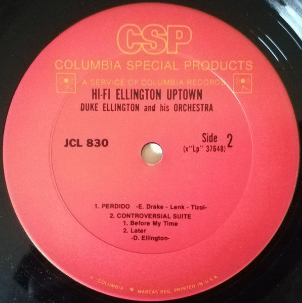 Duke Ellington And His Orchestra ~ Hi-Fi Ellington Uptown (Vinyl) - Djungel & Jazz