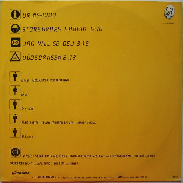 Storebror ~ Storebrors Fabrik (Vinyl) - Djungel & Jazz
