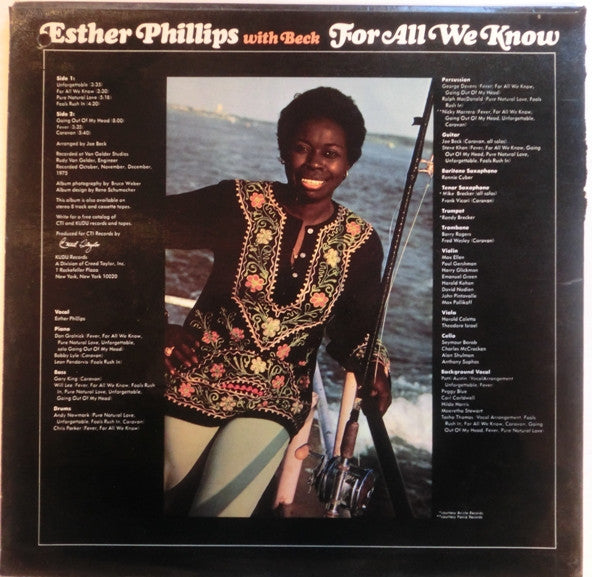 Esther Phillips With Beck ~ For All We Know (Vinyl) - Djungel & Jazz