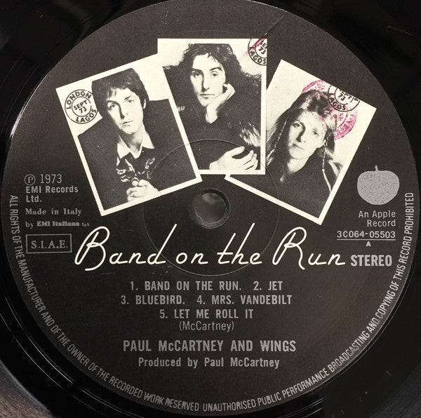 Paul McCartney & Wings ~ Band On The Run (Vinyl) - Djungel & Jazz
