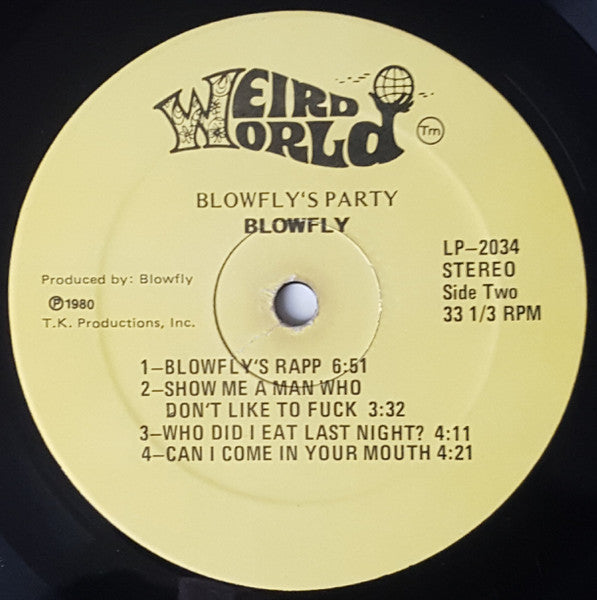 Blowfly ~ Blowfly's Party (Vinyl) - Djungel & Jazz
