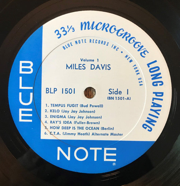 Miles Davis ~ Volume 1 (Vinyl) - Djungel & Jazz