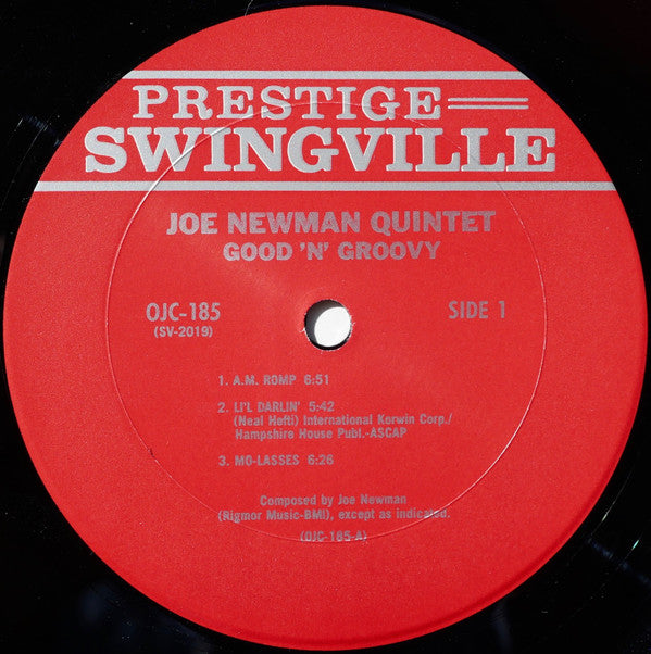 Joe Newman With Frank Foster ~ Good 'N' Groovy (Vinyl) - Djungel & Jazz