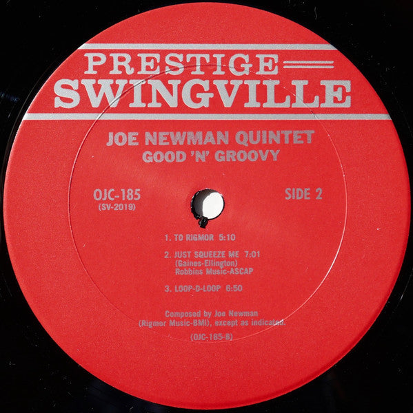 Joe Newman With Frank Foster ~ Good 'N' Groovy (Vinyl) - Djungel & Jazz