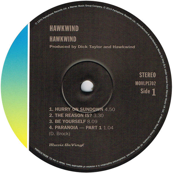 Hawkwind ~ Hawkwind (Vinyl) - Djungel & Jazz