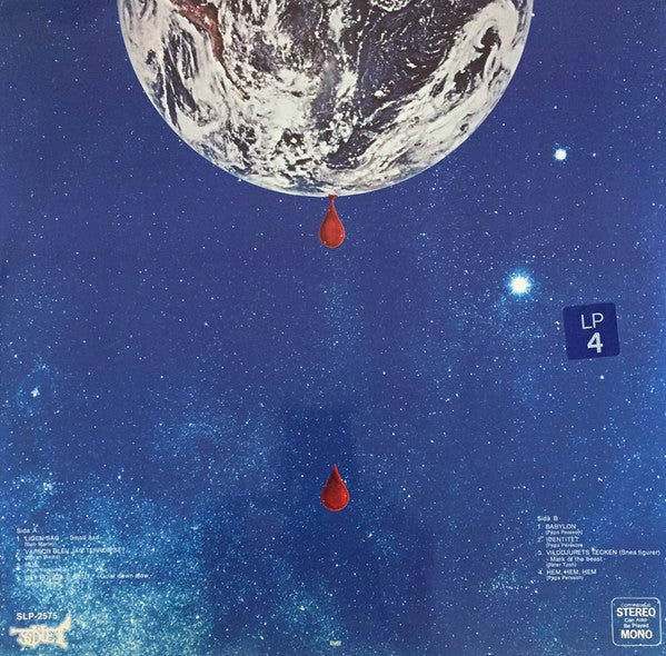 Peps Blodsband : Droppen Urholkar Stenen (LP, Album)