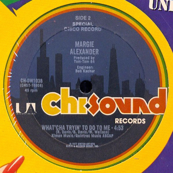 Margie Alexander ~ Gotta Get A Hold On Me / What 'Cha Tryin' To Do To Me (Vinyl) - Djungel & Jazz