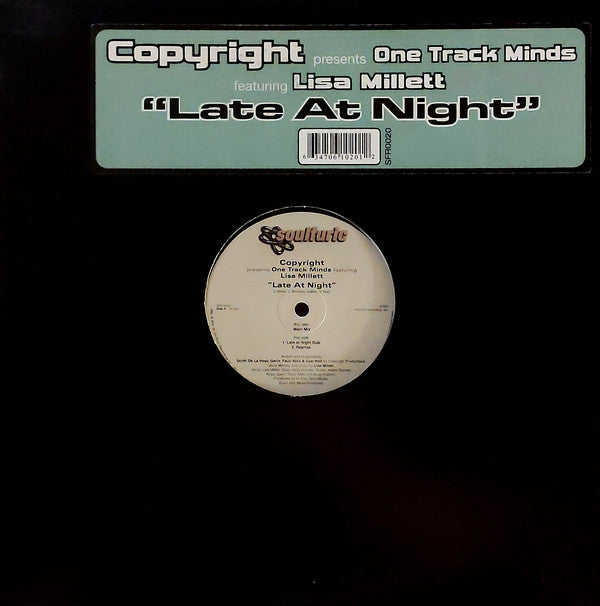 Copyright Presents One Track Minds Featuring Lisa Millett : Late At Night (12")
