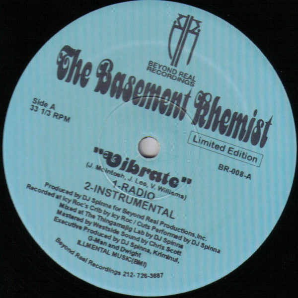 Basement Khemists ~ Vibrate (Vinyl) - Djungel & Jazz