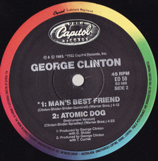 George Clinton : Atomic Dog (12", Single)