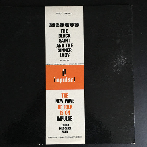 Charles Mingus ~ The Black Saint And The Sinner Lady (Vinyl) - Djungel & Jazz