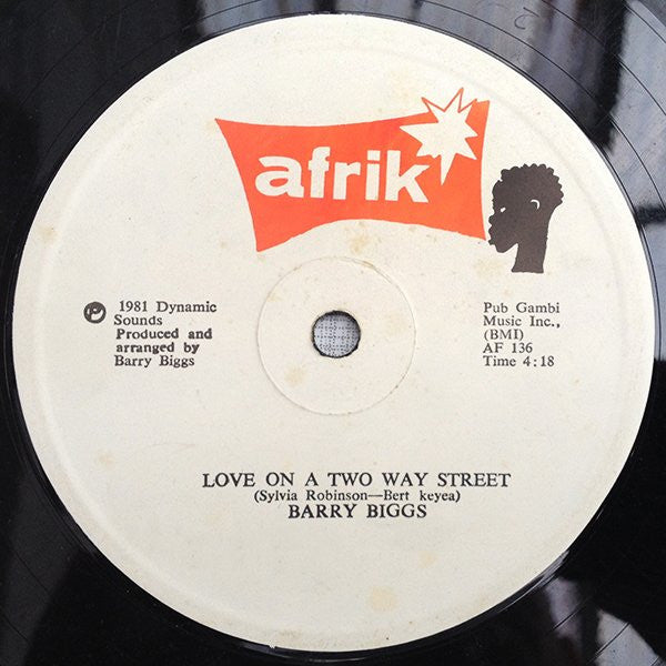 Barry Biggs : Love On A Two Way Street (12")