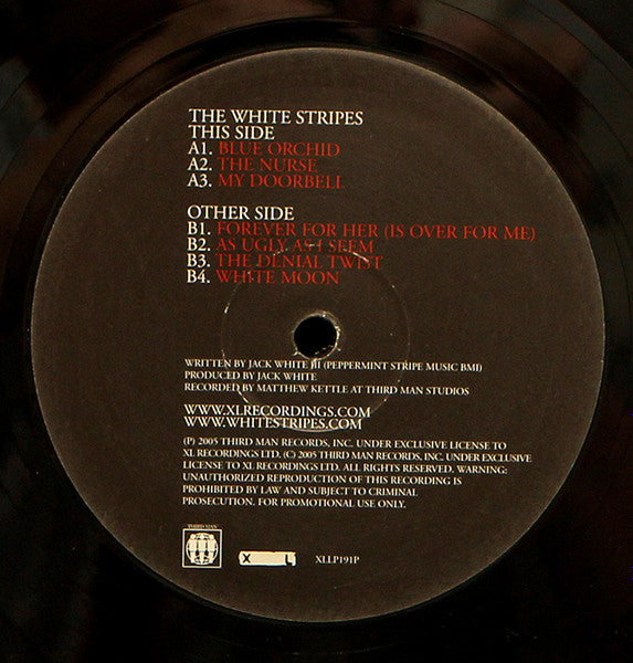 The White Stripes : Get Behind Me Satan (2xLP, Album, Ltd, Promo)