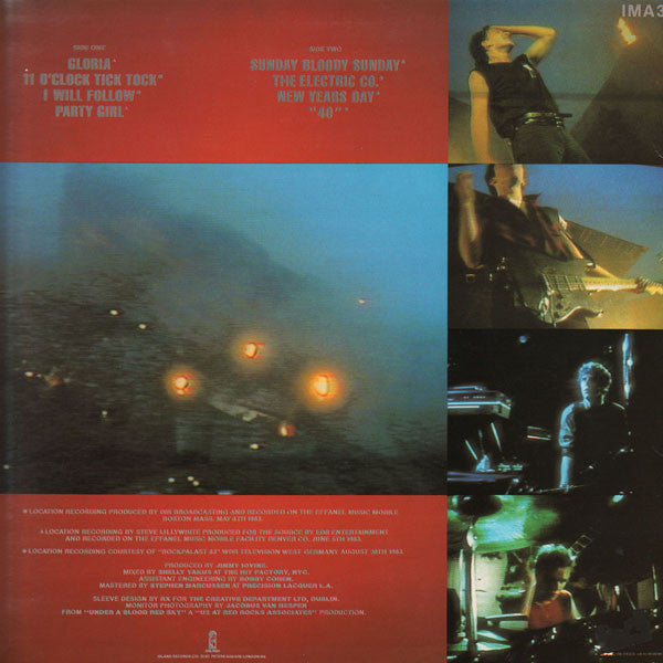 U2 ~ Live "Under A Blood Red Sky" (Vinyl) - Djungel & Jazz